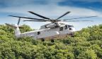 西科斯基直升机送来七分之一ch - 53直升机美国海军陆战队。重型直升机将在杰克逊维尔的海军陆战队航空站新河,北卡罗莱纳